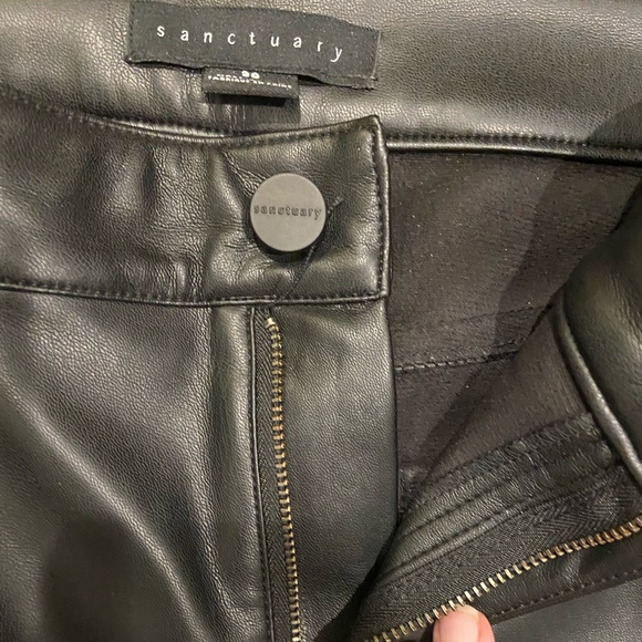 Sanctuary like leather pants size 30 - Picture 2 of 5